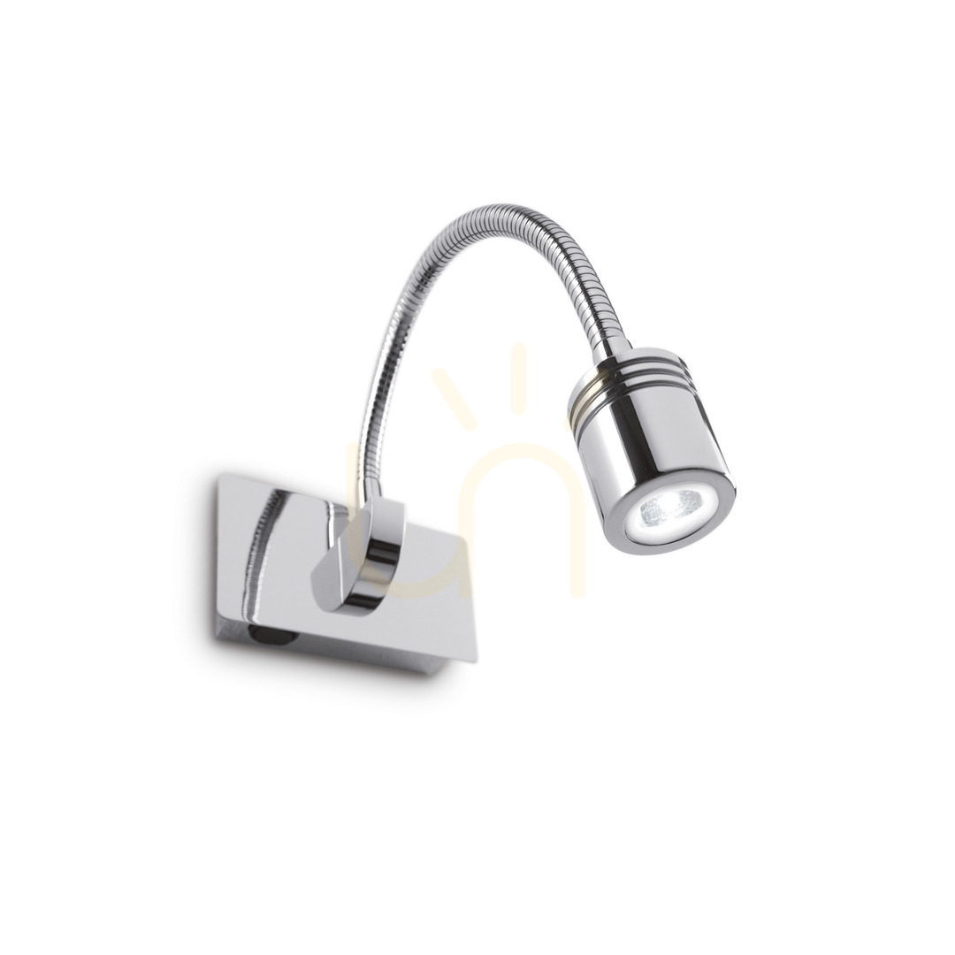 Verifica Aplică perete LED Ideallux Dynamo crom 3.5W 031460 Aplică perete LED Ideallux Dynamo crom 3.5W 031460
