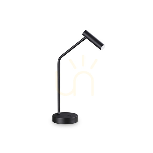 Verifica Lampă de masă Ideallux EASY TL neagră LED 3.5W metal 46 cm 295534
