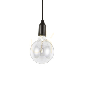 Lampă suspendată Ideallux Edison SP1 Nero neagră E27 113319 small 0
