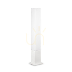Lampă exterior pe picior Ideallux EDO Outdoor PT1 Square alb 79 cm 142999 small 0