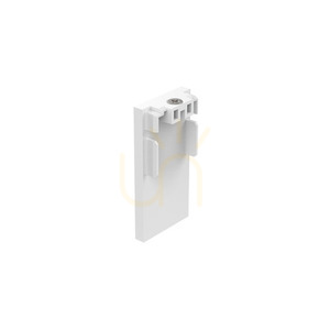 Capăt terminal șină Ideallux EGO alb aluminiu 282664 small 0