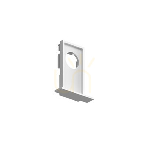 Capăt finisaj încastrat Ideallux EGO alb aluminiu 320540 small 0