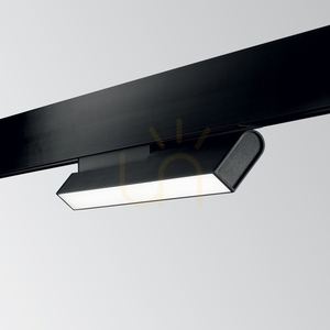 Spot pe șină Ideallux EGO Flexible Wide negru LED 7W 3000K 257839 1 Spot pe șină Ideallux EGO Flexible Wide negru LED 7W 3000K 257839 small 1