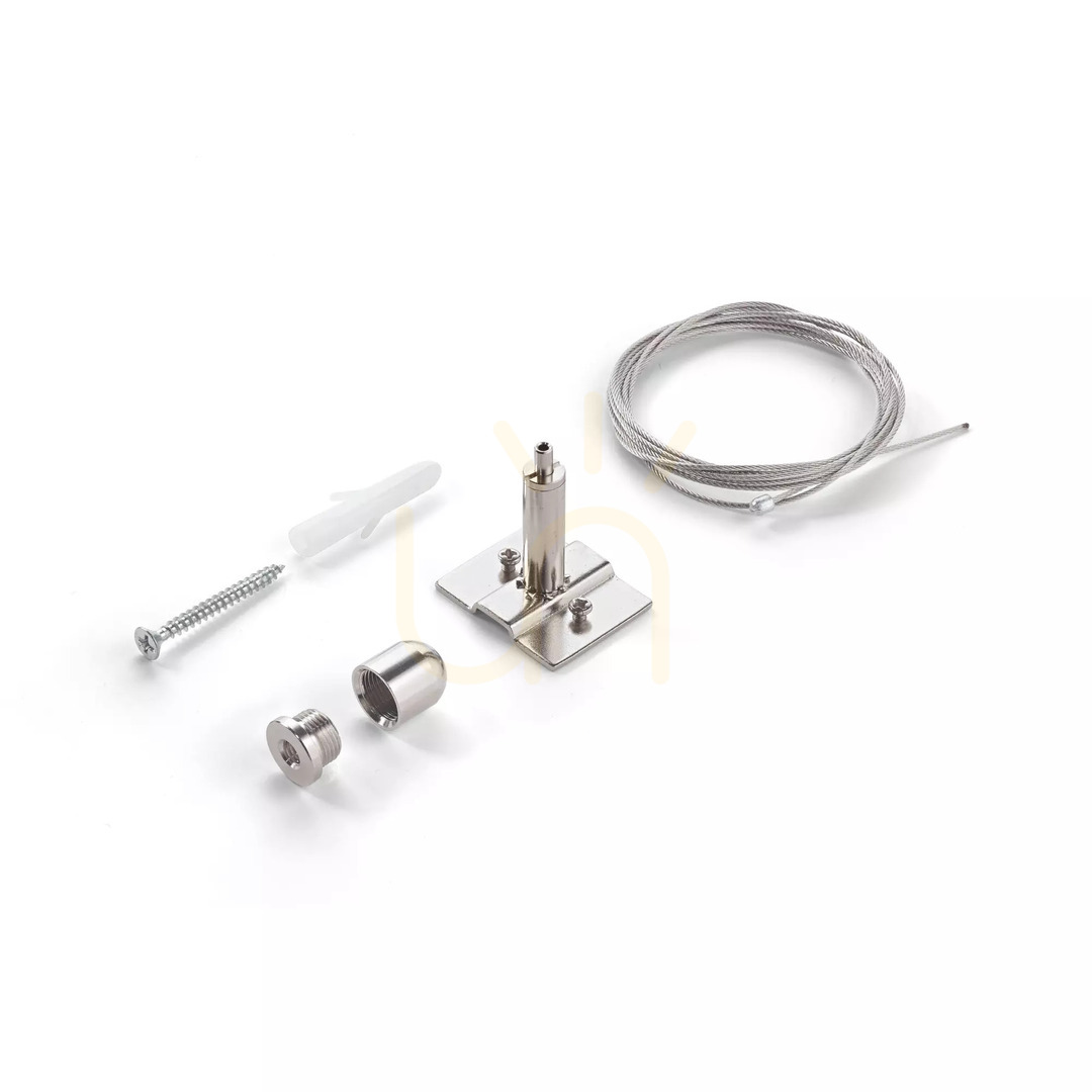 Vedere Cablu suspendare pendul Ideallux EGO negru 2 m oțel 259376 Cablu suspendare pendul Ideallux EGO negru 2 m oțel 259376