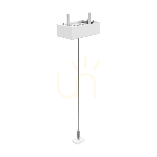 Verifica Kit suspensie lustră Ideallux EGO alb aluminiu cablu oțel 2 m 282749