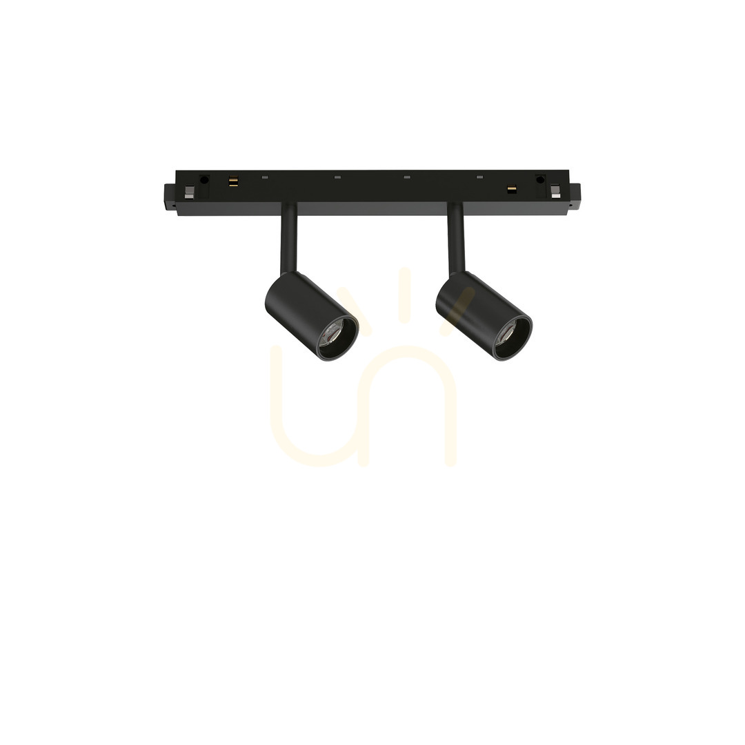 Verifica Spot pe șină LED Ideallux EGO Track Double 5W 3000K negru 257624 Spot pe șină LED Ideallux EGO Track Double 5W 3000K negru 257624