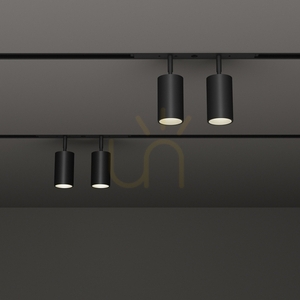 Spot pe șină Ideallux EGO Track Double negru LED 16W 3000K 257648 1 Spot pe șină Ideallux EGO Track Double negru LED 16W 3000K 257648 small 1