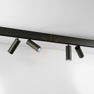 Spot pe șină Ideallux EGO Track Double 24W 3000K negru 282961 1 Spot pe șină Ideallux EGO Track Double 24W 3000K negru 282961 small 1