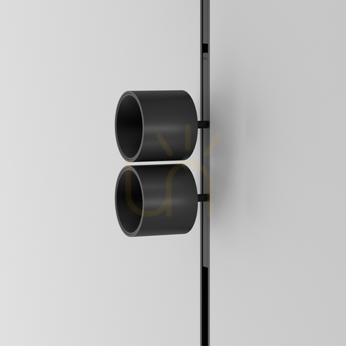Verifica Spot pe șină dublu Ideallux EGO 20W 3000K negru aluminiu 316307