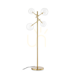 Lampă pe picioare Ideallux Equinoxe PT4 alamă 166 cm 290966 small 0