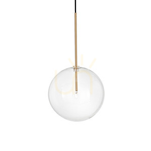 Lampa suspendată Ideallux Equinoxe SP1 D25 alamă sticlă 25 cm 277394 small 0