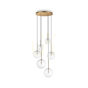 Lustră suspendată Ideallux Equinoxe SP6 alămă 6xG4 D65 cm 317243 0 Lustră suspendată Ideallux Equinoxe SP6 alămă 6xG4 D65 cm 317243 small 0