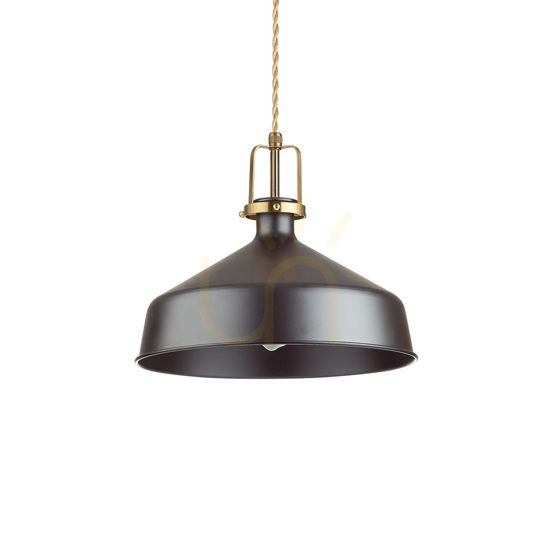 Verifica Lampă suspendată Ideallux ERIS SP1 neagră metal E27 33 cm 249063 Lampă suspendată Ideallux ERIS SP1 neagră metal E27 33 cm 249063