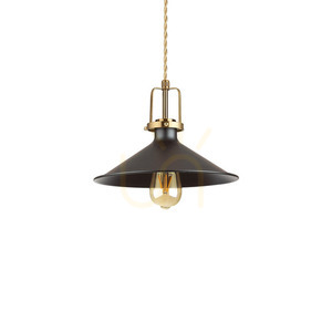 Lampă suspendată Ideallux ERIS-3 SP1 NERO neagră metal E27 29 cm 249070 small 0