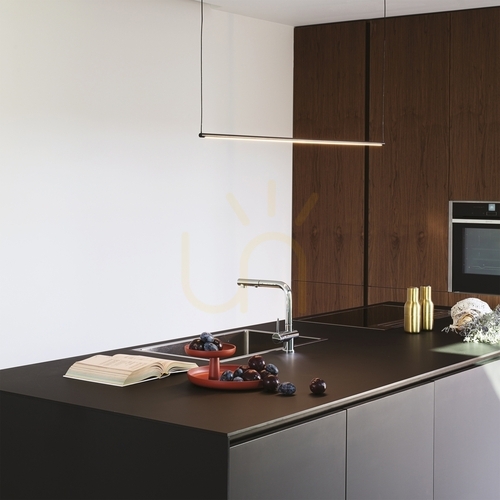 Verifica Lampă suspendată LED Ideallux ESSENCE SP D126 NERO neagră 115 cm 285092