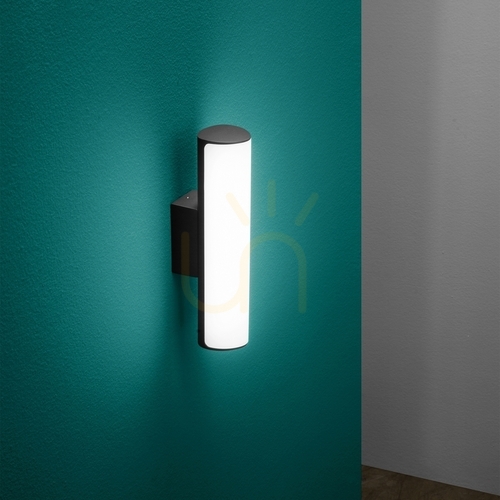 Verifica Aplică exterior LED Ideallux ETERE antracit 30 cm 4000K 172408