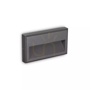 Lampă de perete exterior Ideallux FEBE 250854 antracit LED 6W 3000K IP54 small 1