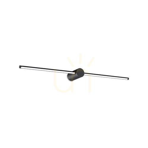 Verifica Aplică LED de perete Ideallux ESSENCE negru 75 cm 13W 3000K 310145