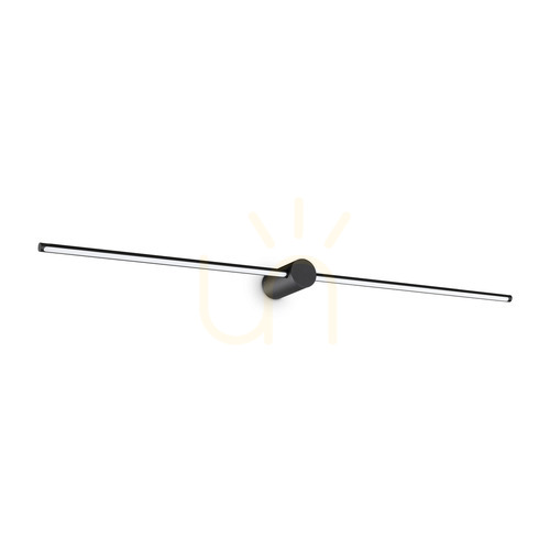 Verifica Aplică perete exterior LED Ideallux FILO AP D115 NERO negru 16W 3000K 310152