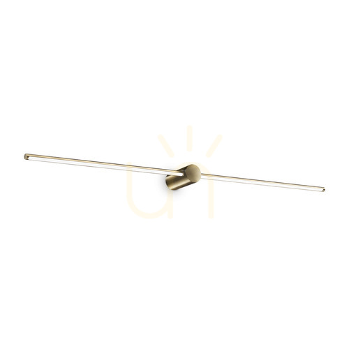 Verifica Lampa de perete Ideallux ESSENCE FILO AP D115 alamă LED 16W 3000K 327785