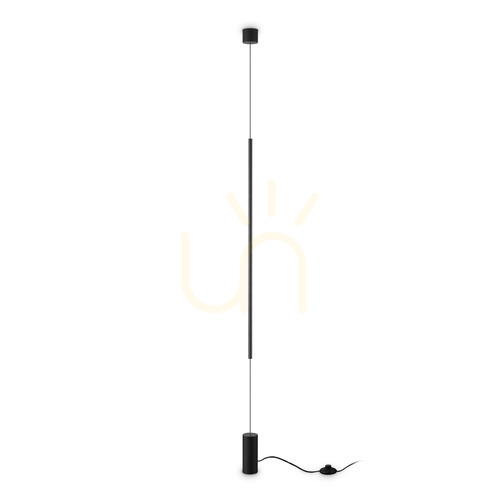 Verifica Aplica de perete Ideallux Essence FILO PT NERO negru LED 16.5W 3000K 301068