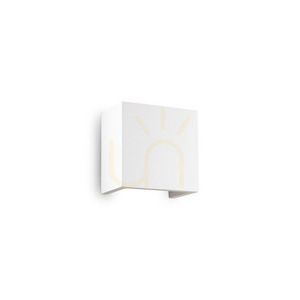 Aplica perete Ideallux Flash Gesso AP1 Small alb gips G9 214672 0 Aplica perete Ideallux Flash Gesso AP1 Small alb gips G9 214672 small 0