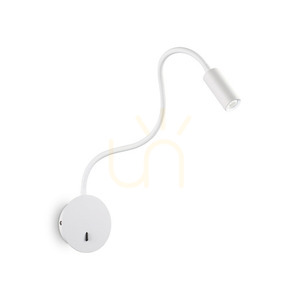 Aplică de perete LED Ideallux Focus 2 AP Bianco albă 3.5W 203171 0 Aplică de perete LED Ideallux Focus 2 AP Bianco albă 3.5W 203171 small 0