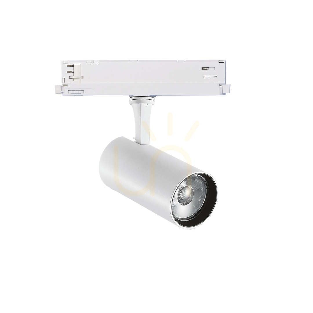 Spot pe șină Ideallux FOX 25W 3000K DALI alb 302621