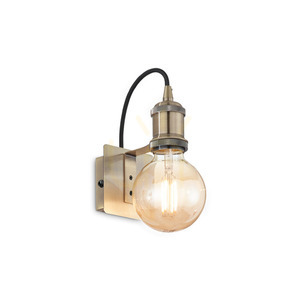 Aplică de perete Ideallux FRIDA AP1 șampanie metal E27 60W 163321 0 Aplică de perete Ideallux FRIDA AP1 șampanie metal E27 60W 163321 small 0