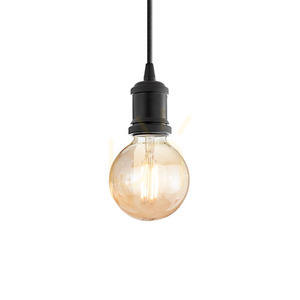 Lampă suspendată Ideallux FRIDA SP1 NERO neagră metal E27 139425 small 0