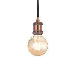 Lampă suspendată Ideallux FRIDA 122106 cupru metal E27 9 cm small 0
