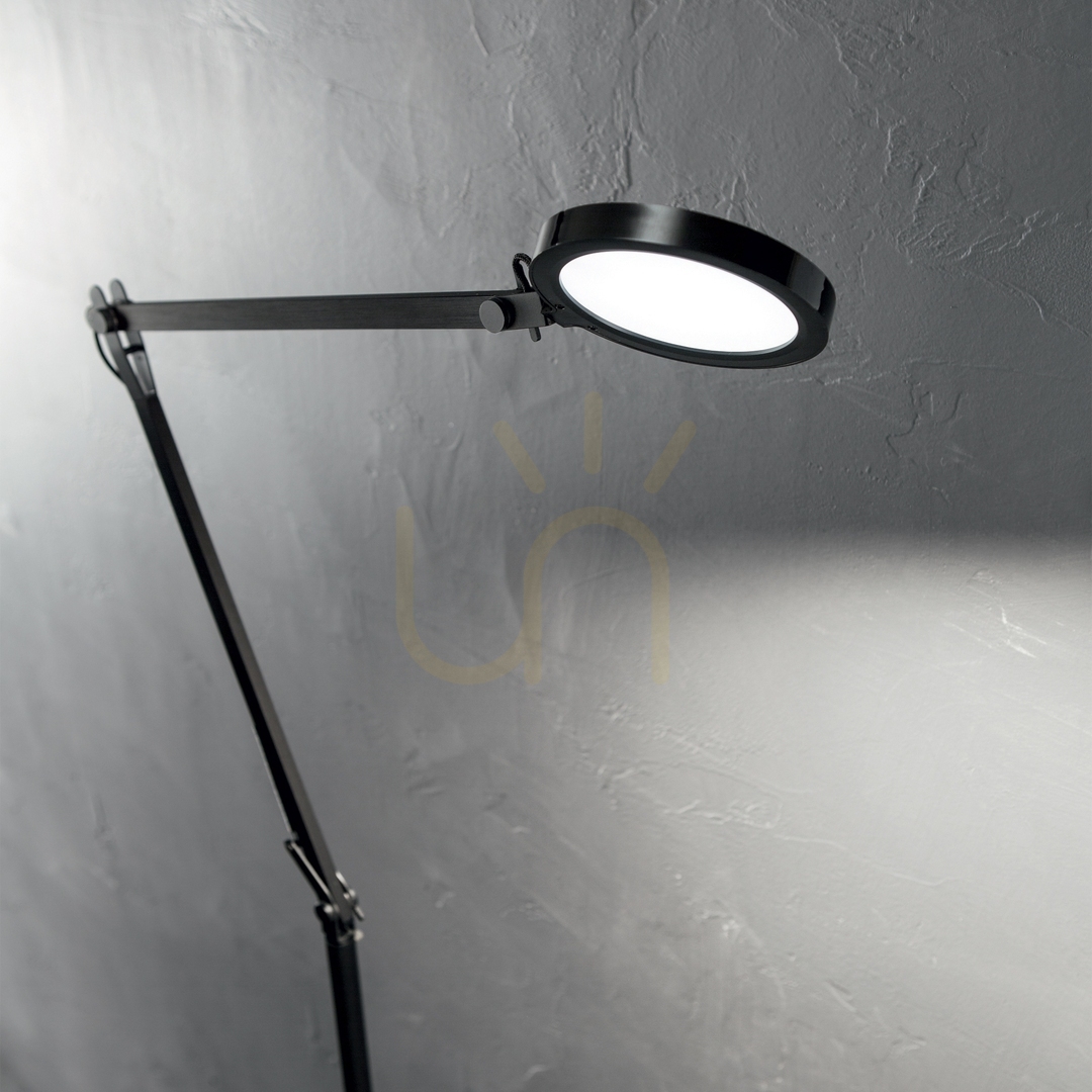 previzualizare Lampă de podea Ideallux Futura neagră LED 12,5W 145 cm 204949 Lampă de podea Ideallux Futura neagră LED 12,5W 145 cm 204949