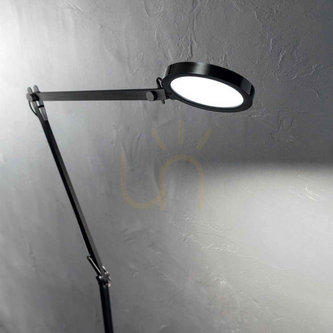 Afişa Lampă de podea Ideallux Futura neagră LED 12,5W 145 cm 204949 Lampă de podea Ideallux Futura neagră LED 12,5W 145 cm 204949
