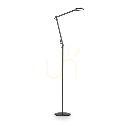 Verifica Lampă de podea Ideallux Futura neagră LED 12,5W 145 cm 204949