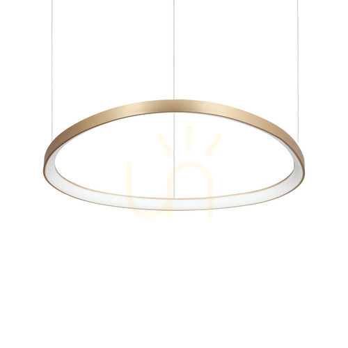 Verifica Lampa suspendată Ideallux GEMINI SP D081 alamă LED 55W 3000K dimabilă 304731