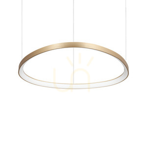 Lampa suspendată Ideallux GEMINI SP D081 alamă LED 55W 3000K dimabilă 304731 small 0