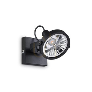 Plafonieră Ideallux GLIM PL1 NERO negru metal GU10 13 cm 200231 1 Plafonieră Ideallux GLIM PL1 NERO negru metal GU10 13 cm 200231 small 1