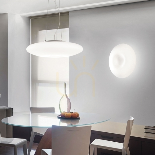 Verifica Plafoniera Ideallux GLORY PL5 D60 alb sticlă 5xE27 019765