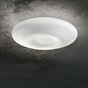 Plafoniera Ideallux GLORY PL5 D60 alb sticlă 5xE27 019765 small 3