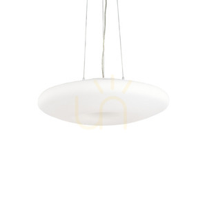 Lampă suspendată Ideallux GLORY SP3 D50 albă sticlă 3xE27 019734 small 0