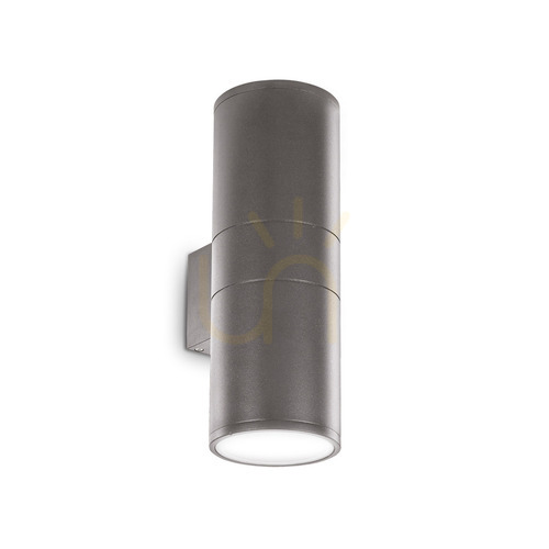 Verifica Aplică exterior Ideallux GUN AP2 BIG antracit 2xE27 aluminiu 236858