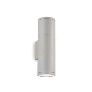 Aplică de exterior Ideal Lux GUN AP2 SMALL gri GU10 cu 2 surse 163628 small 2