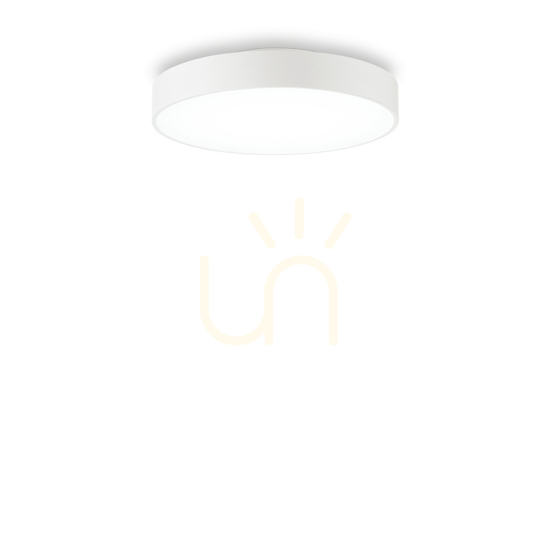 Verifica Plafoniera LED Ideallux HALO PL D35 alb 35 cm 3000K 22W 223186 Plafoniera LED Ideallux HALO PL D35 alb 35 cm 3000K 22W 223186