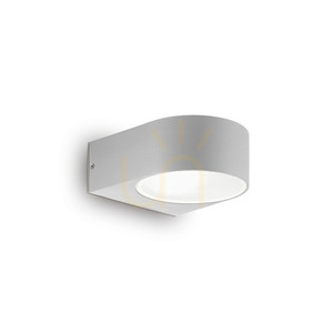 Lampă de perete exterior Ideallux IKO AP1 gri metal E27 092218 0 Lampă de perete exterior Ideallux IKO AP1 gri metal E27 092218 small 0