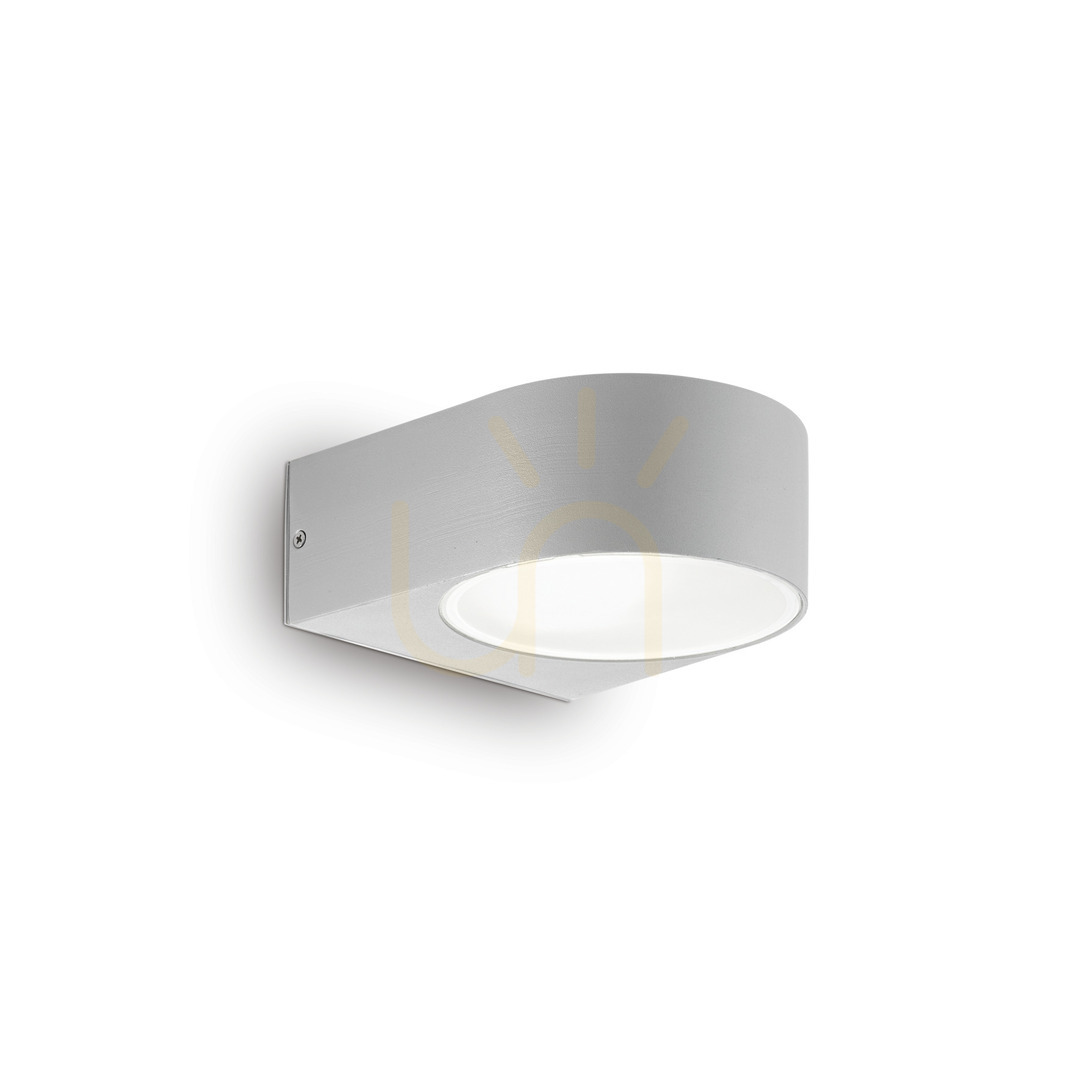 Verifica Lampă de perete exterior Ideallux IKO AP1 gri metal E27 092218 Lampă de perete exterior Ideallux IKO AP1 gri metal E27 092218