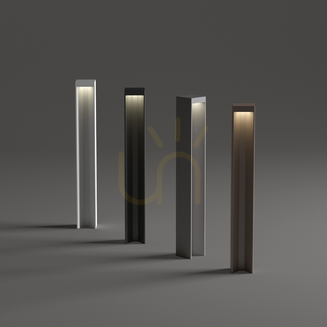 previzualizare Lampă exterior stâlp Ideallux KURT alb 65 cm LED 3000K 11W 306841 Lampă exterior stâlp Ideallux KURT alb 65 cm LED 3000K 11W 306841