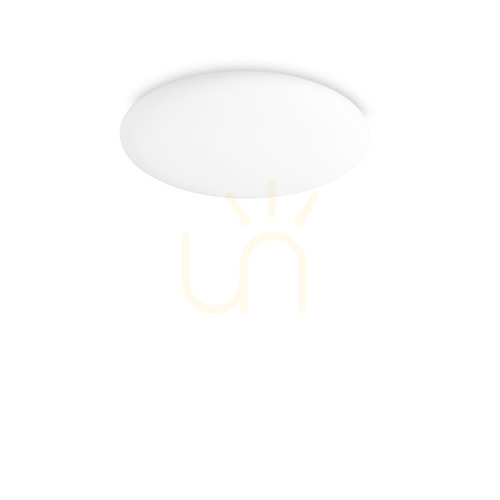 Verifica Plafonieră LED Ideallux LEVEL PL D40 albă 40 cm sticlă metal 261164