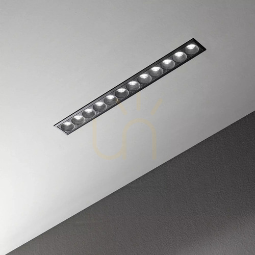 Verifica Plafon LED Ideallux LIKA negru aluminiu 13,5 cm 12,5W 3000K 244884