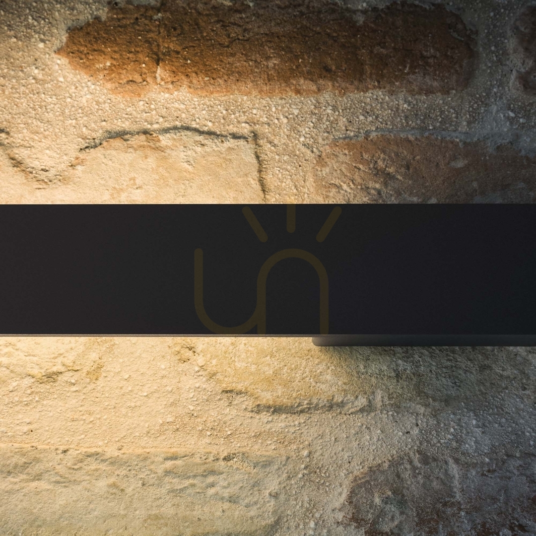 Spectacol Aplică exterior LED Ideallux LINEA AP D104 Coffee maro 20W 313481 Aplică exterior LED Ideallux LINEA AP D104 Coffee maro 20W 313481