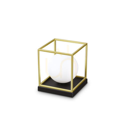 Verifica Lampă de masă Ideallux Lingotto TL1 Big alămie sticlă E14 251127
